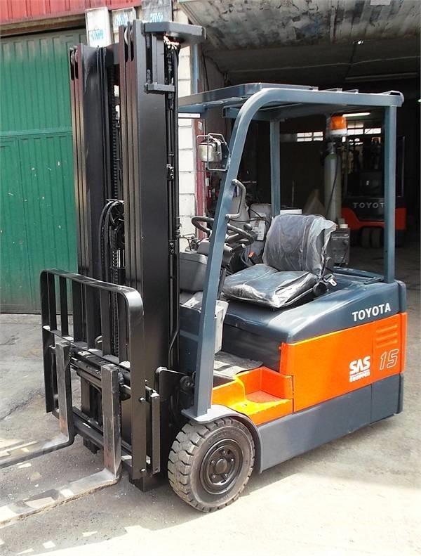 Toyota 7 FBEF 15 Elektrikli forkliftler
