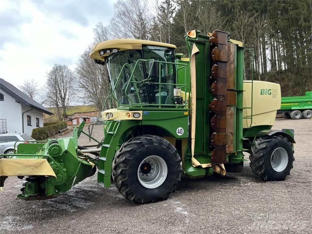 Krone Big M 420 CV Kendi yürür saman makinaları