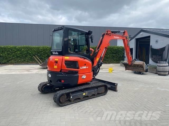 Kubota U 36-4 Mini ekskavatörler, 7 tona dek