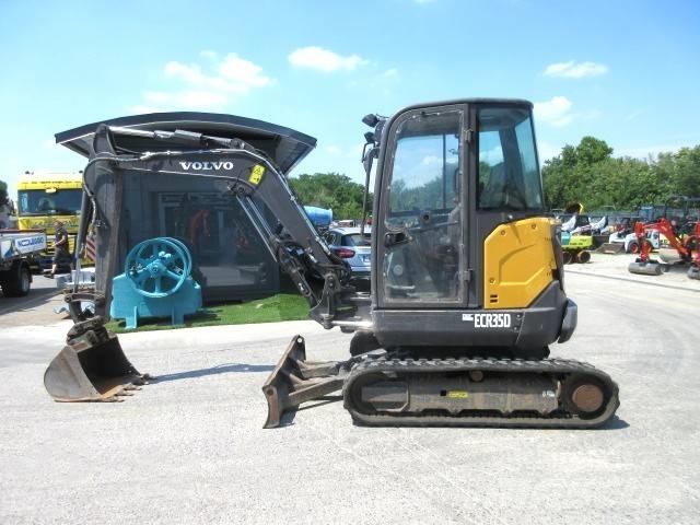 Volvo ECR 35 D Mini ekskavatörler, 7 tona dek