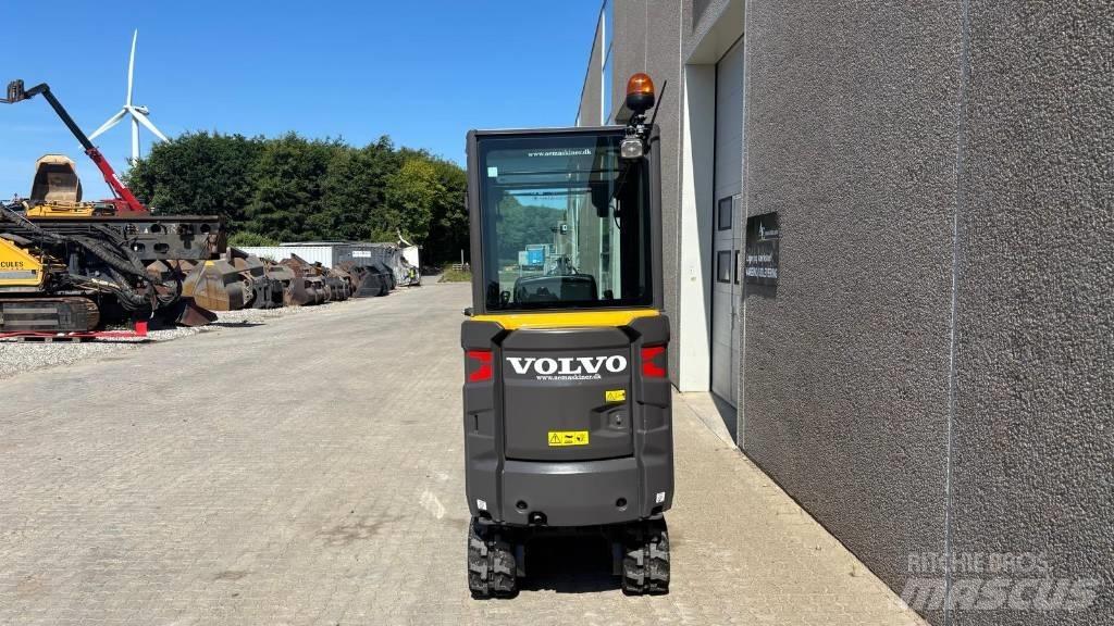 Volvo EC 18 E Mini ekskavatörler, 7 tona dek
