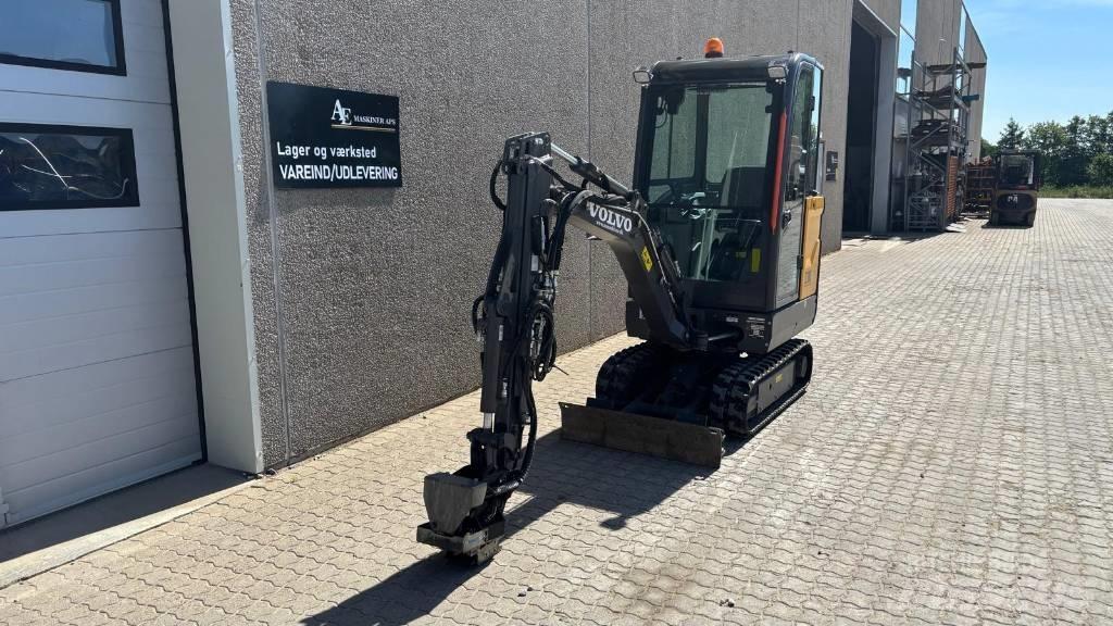 Volvo EC 18 E Mini ekskavatörler, 7 tona dek