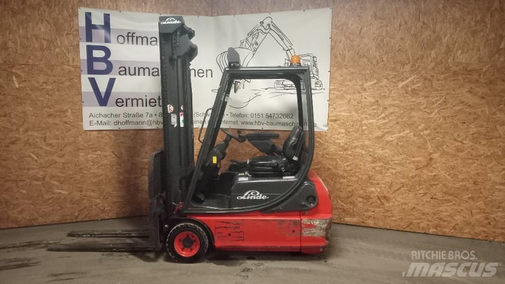 Linde E16C-02 Elektrikli forkliftler