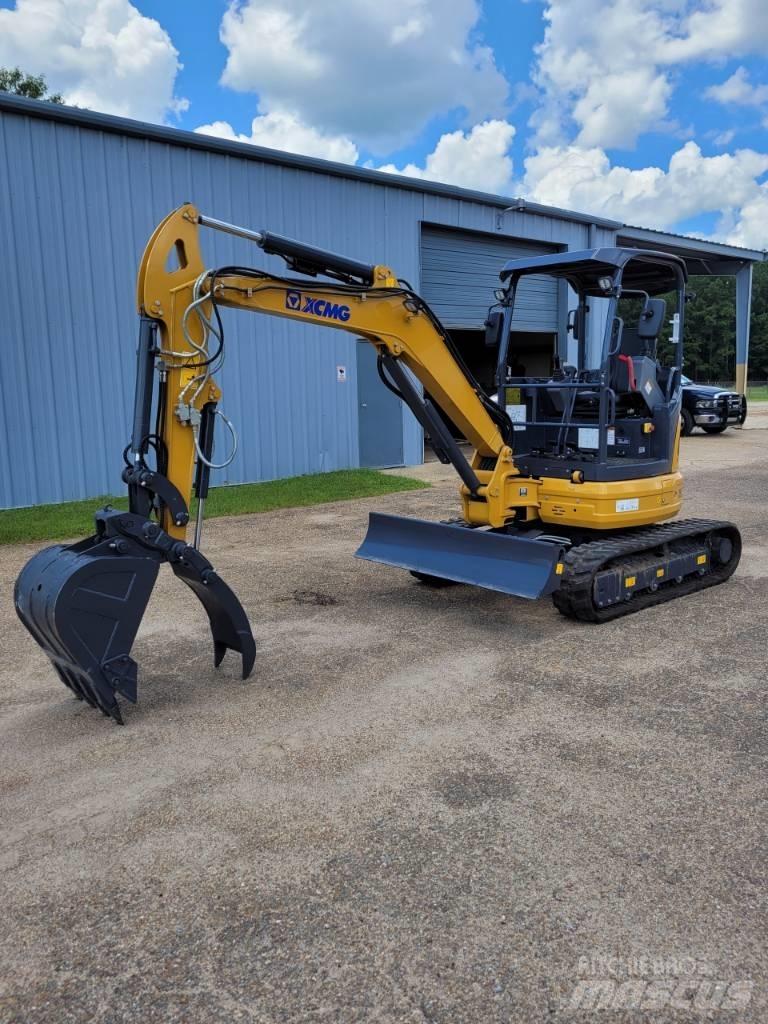 XCMG XE35U Mini ekskavatörler, 7 tona dek