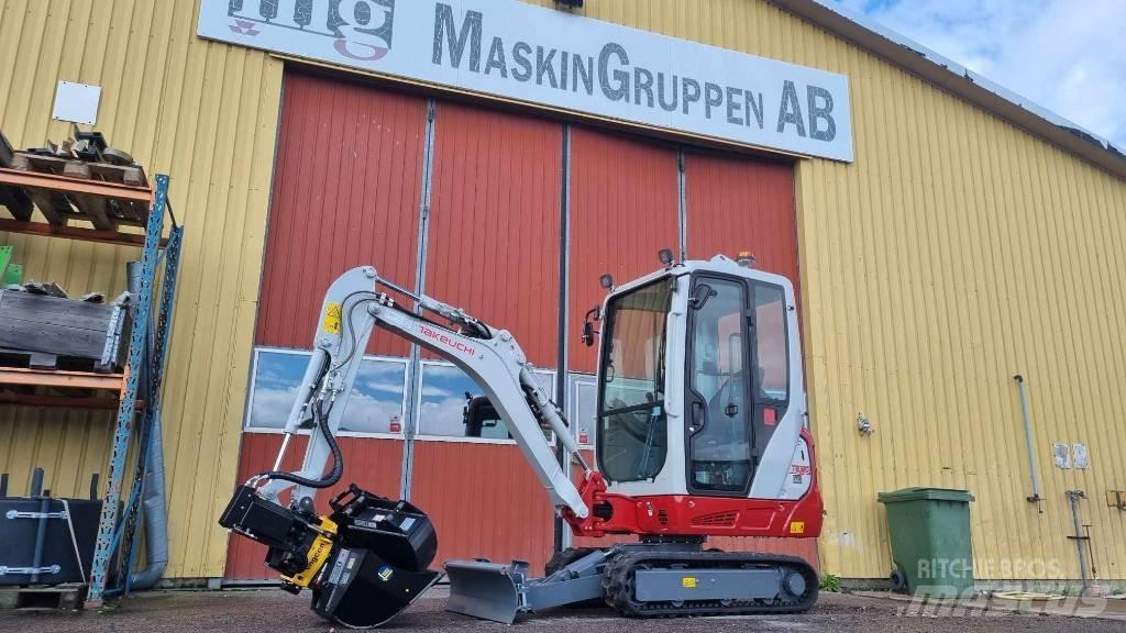 Takeuchi TB 320 Mini ekskavatörler, 7 tona dek