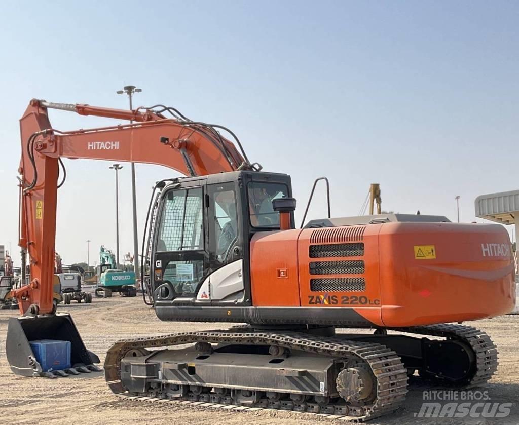 Hitachi ZX220 LC Paletli ekskavatörler