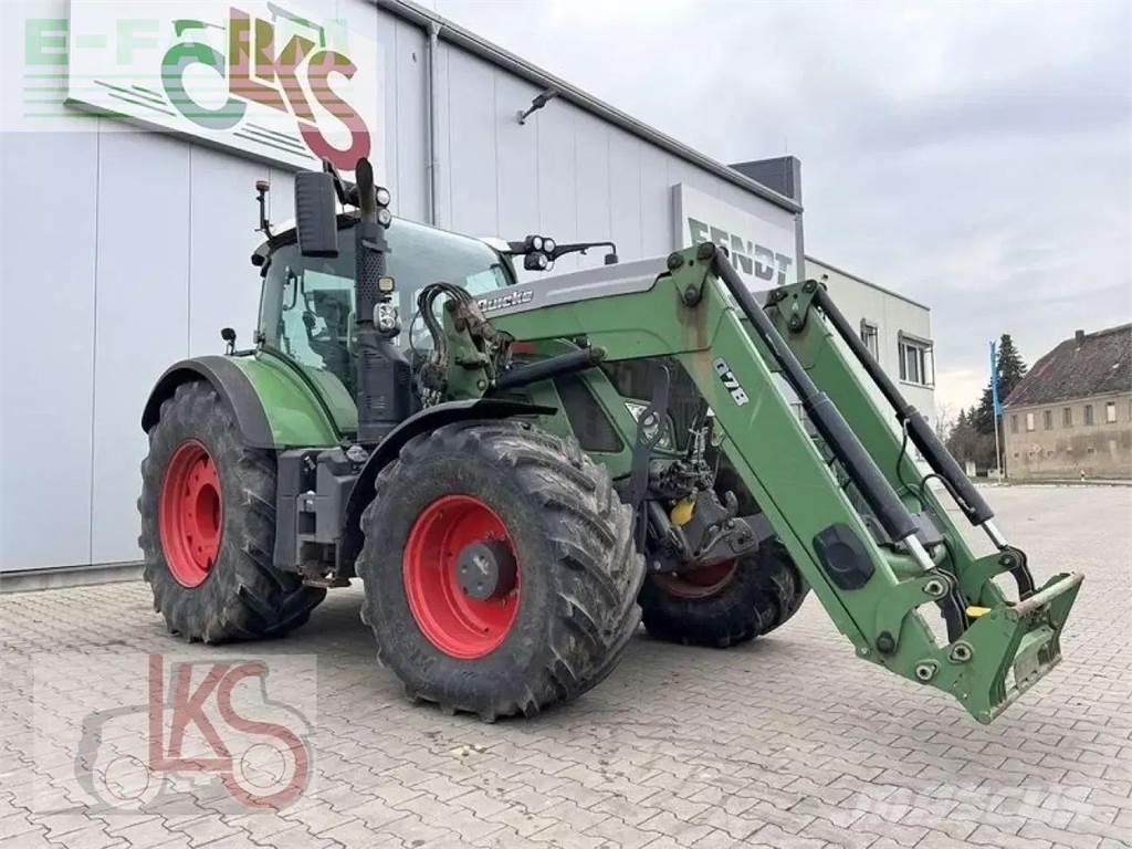 Fendt 724 s4 profi+ Traktörler