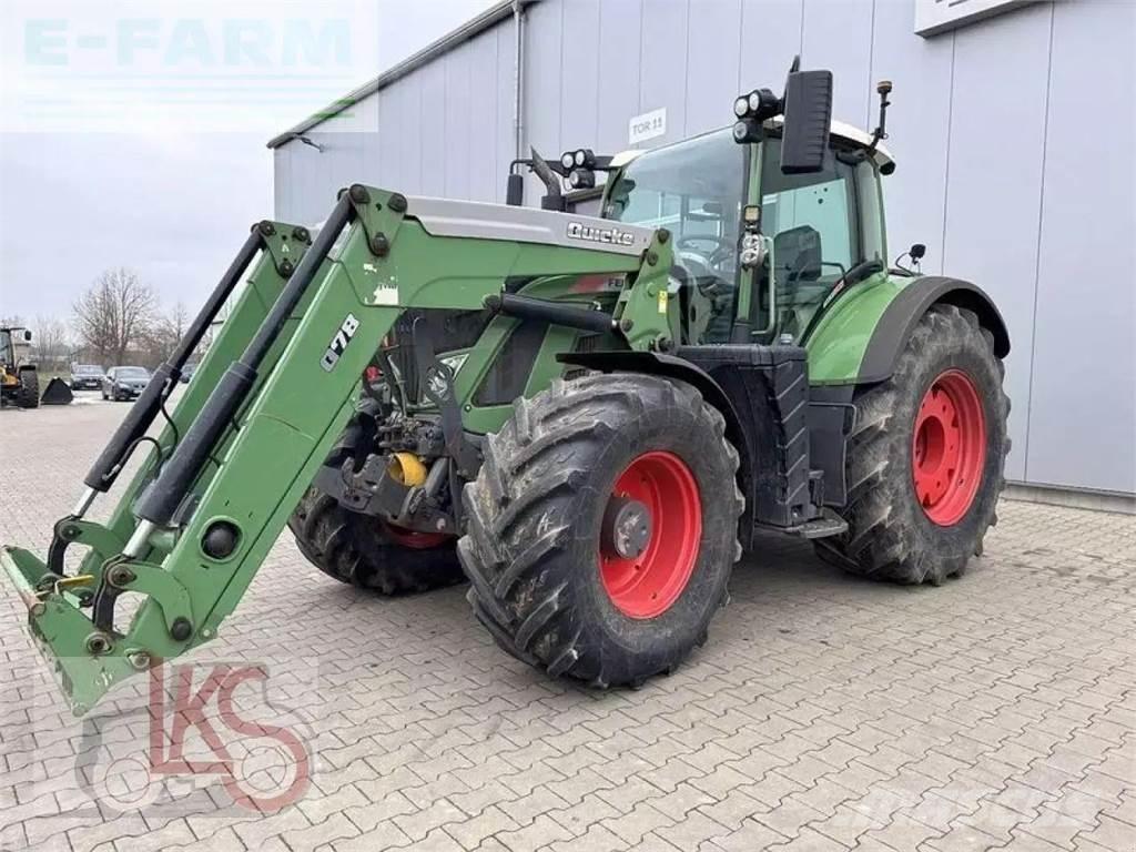 Fendt 724 s4 profi+ Traktörler