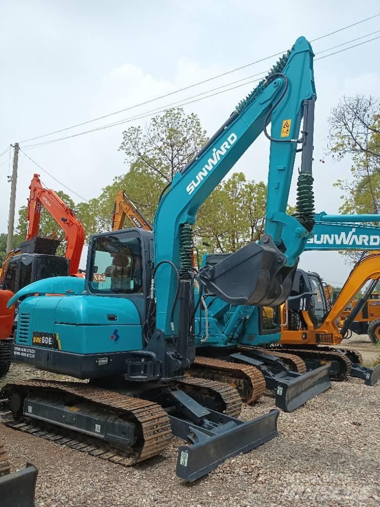 Sunward SWE 60 E Mini ekskavatörler, 7 tona dek