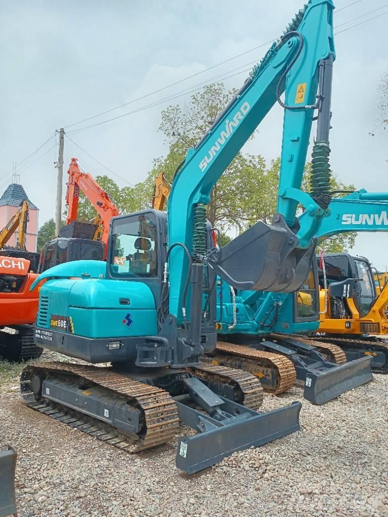 Sunward SWE 60 E Mini ekskavatörler, 7 tona dek