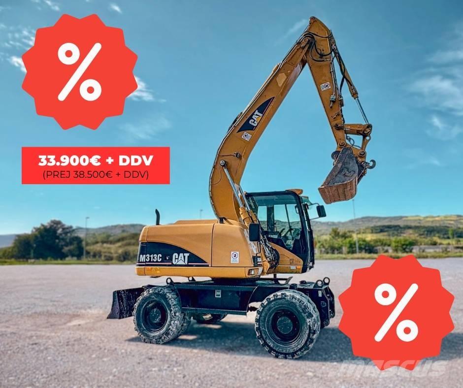CAT M 313 C Lastik tekerli ekskavatörler
