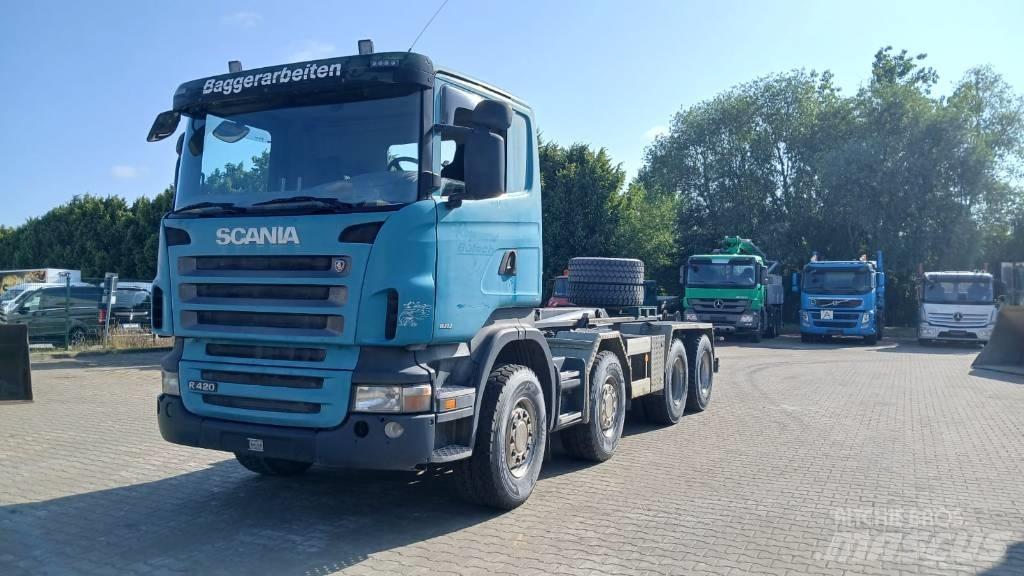 Scania R 420 Vinçli kamyonlar