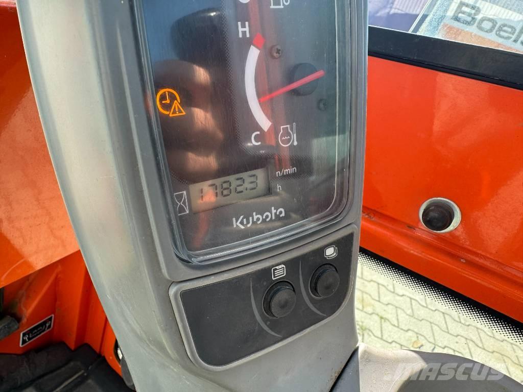 Kubota KX016-4G Mini ekskavatörler, 7 tona dek