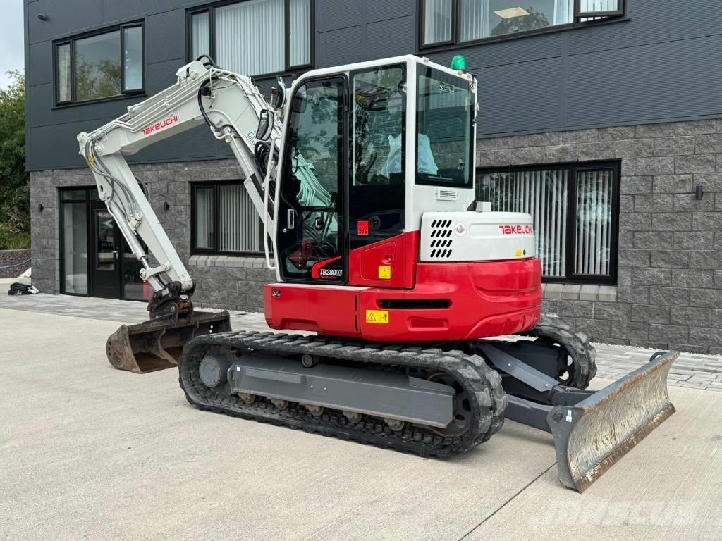 Takeuchi TB 280 FR Midi ekskavatörler 7 - 12 t