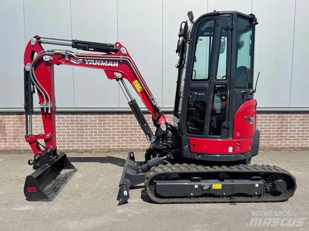 Yanmar VIO26 Mini ekskavatörler, 7 tona dek