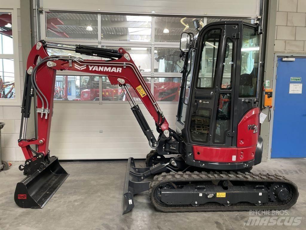 Yanmar VIO26 Mini ekskavatörler, 7 tona dek