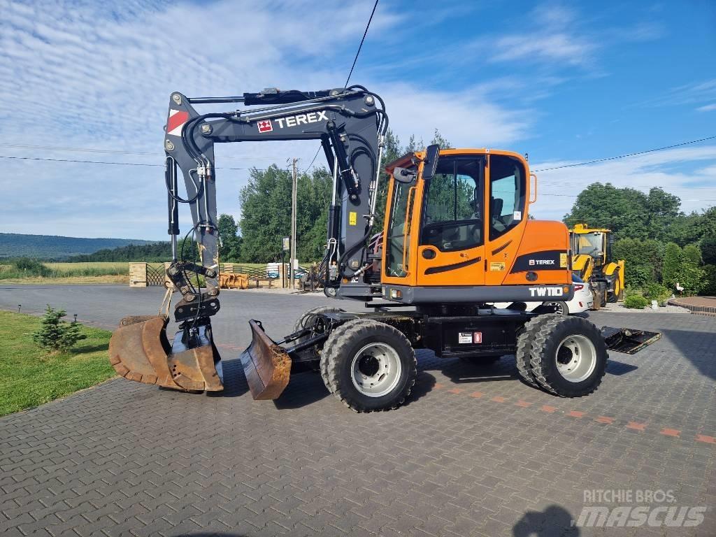 Terex TW 110 Lastik tekerli ekskavatörler