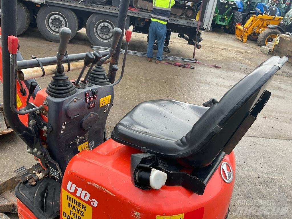 Kubota U 10-3 Mini ekskavatörler, 7 tona dek