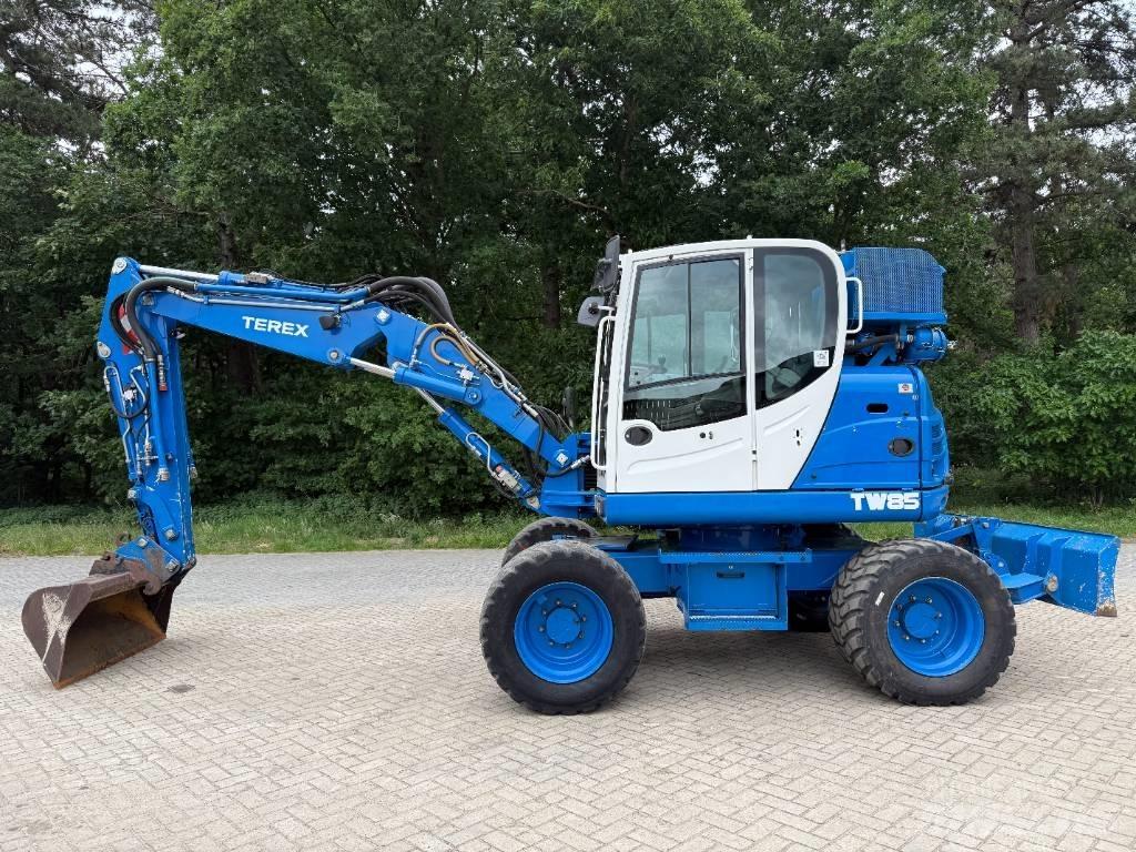 Terex TW 85 Lastik tekerli ekskavatörler