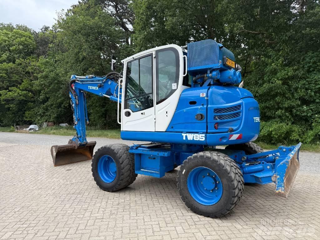 Terex TW 85 Lastik tekerli ekskavatörler