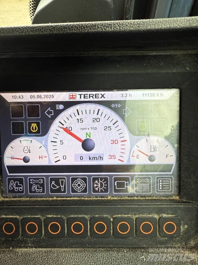 Terex TW 85 Lastik tekerli ekskavatörler