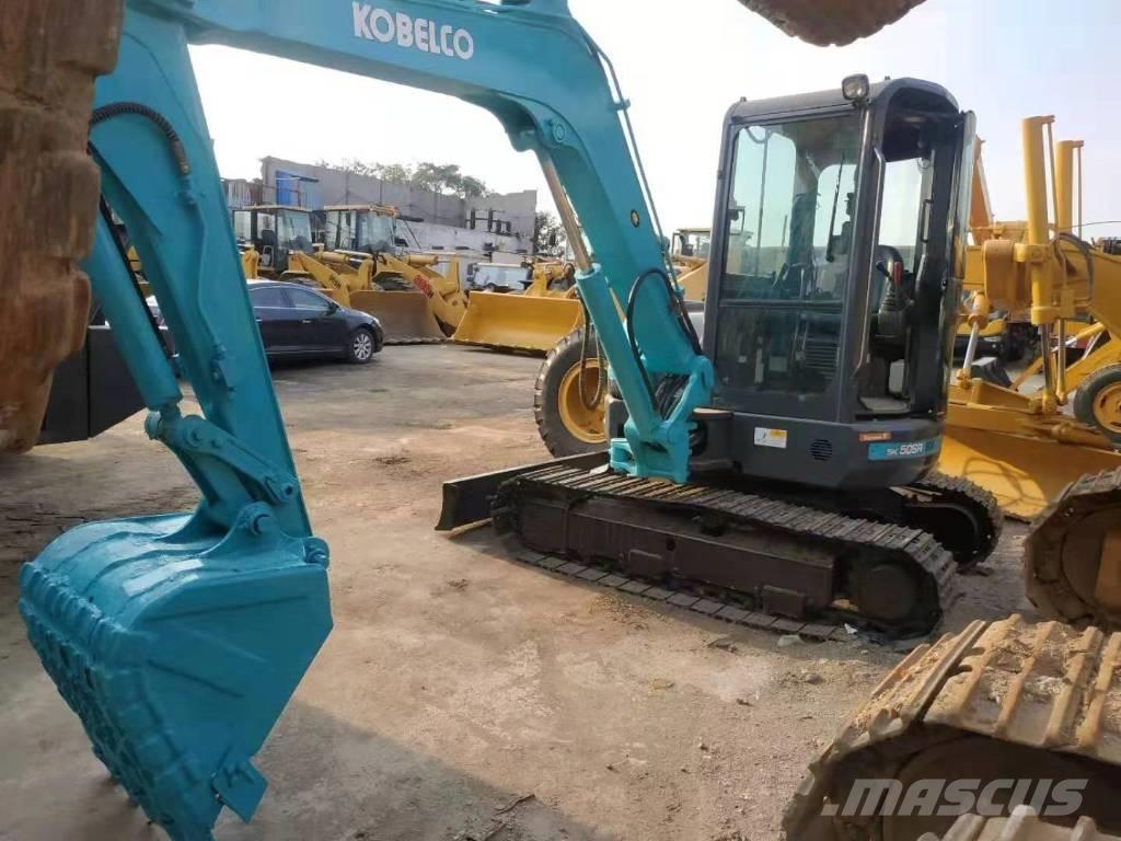 Kobelco SK 50 SR Mini ekskavatörler, 7 tona dek
