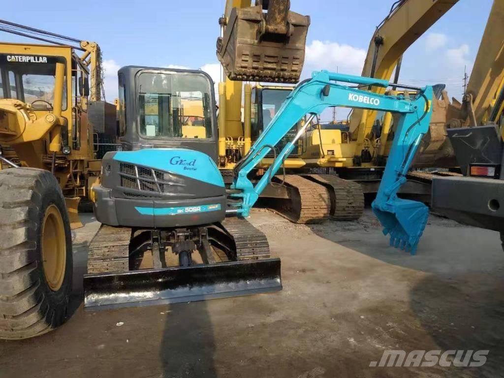 Kobelco SK 50 SR Mini ekskavatörler, 7 tona dek