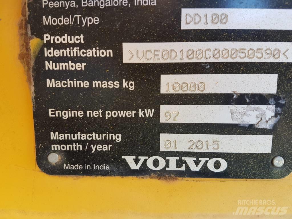 Volvo DD100 Çift tamburlu silindirler