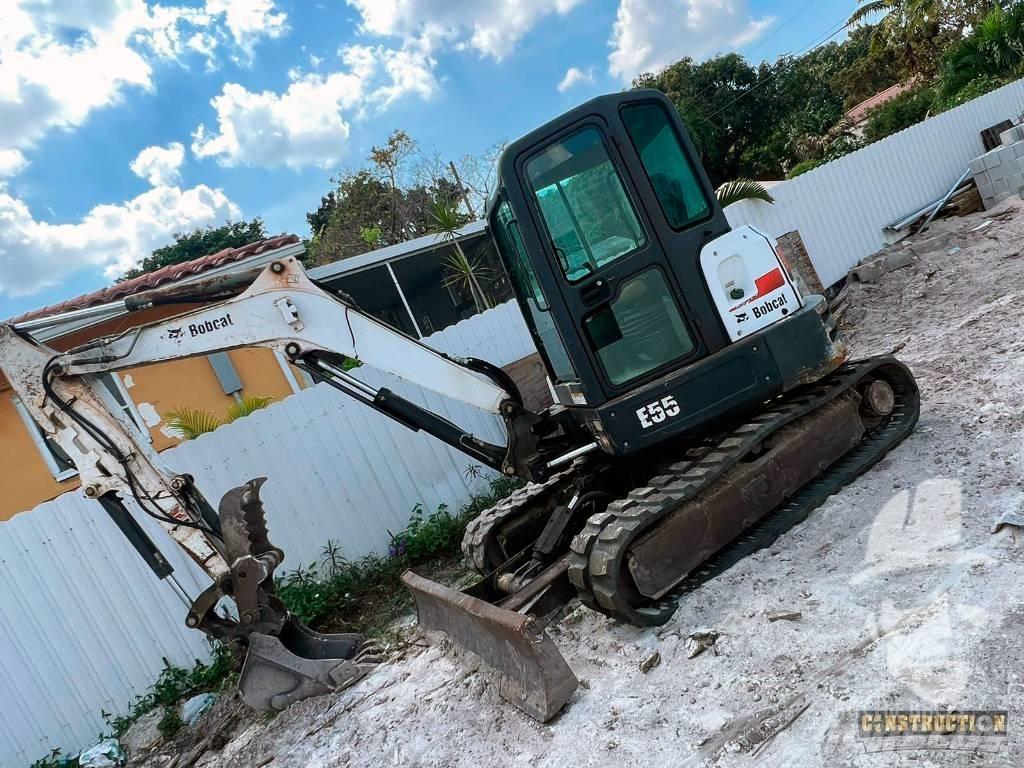 Bobcat E 55 Mini ekskavatörler, 7 tona dek