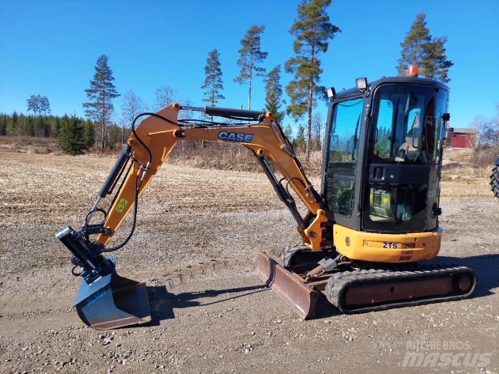 CASE CX 26 B Mini ekskavatörler, 7 tona dek