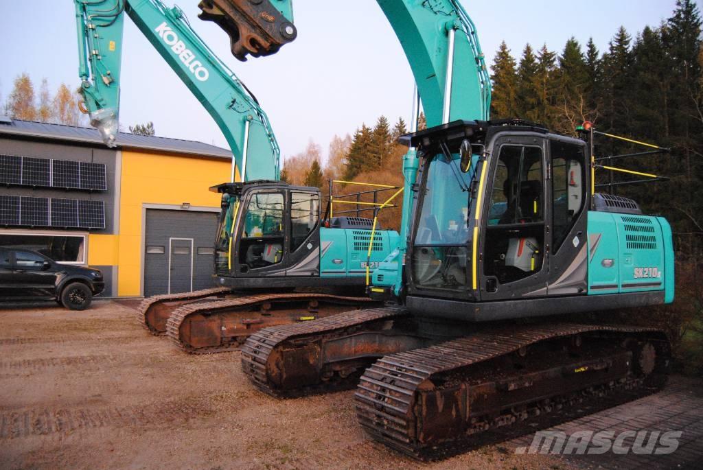 Kobelco SK210LC-11 Paletli ekskavatörler
