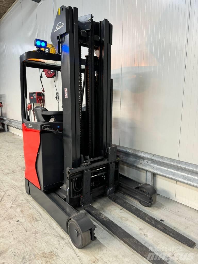 Linde R 14 Reach truck - depo içi istif araçları