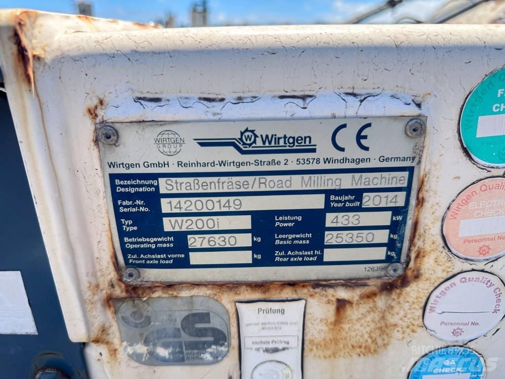 Wirtgen W200 Asfalt kaziyicilar