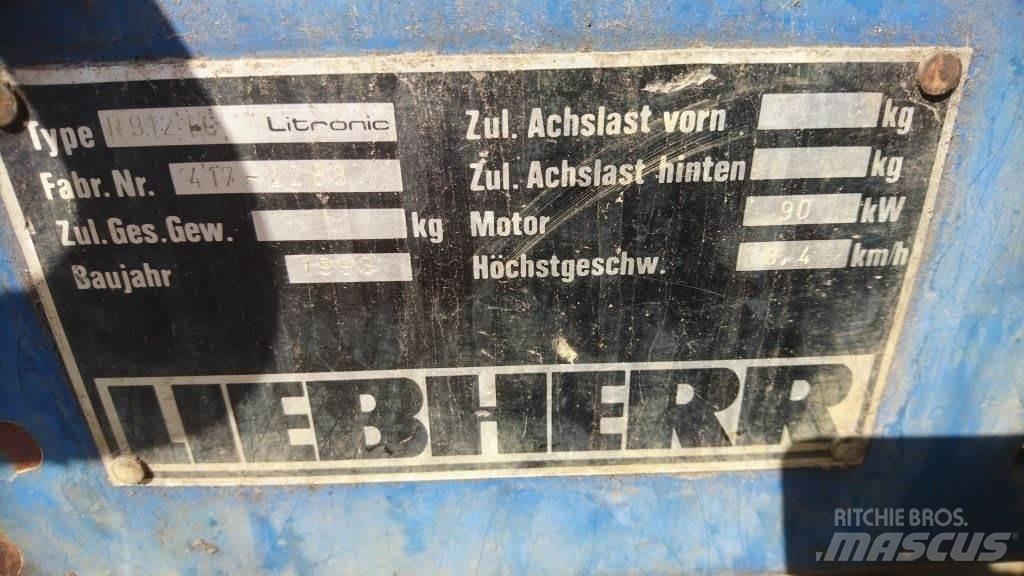 Liebherr R912LC Paletli ekskavatörler