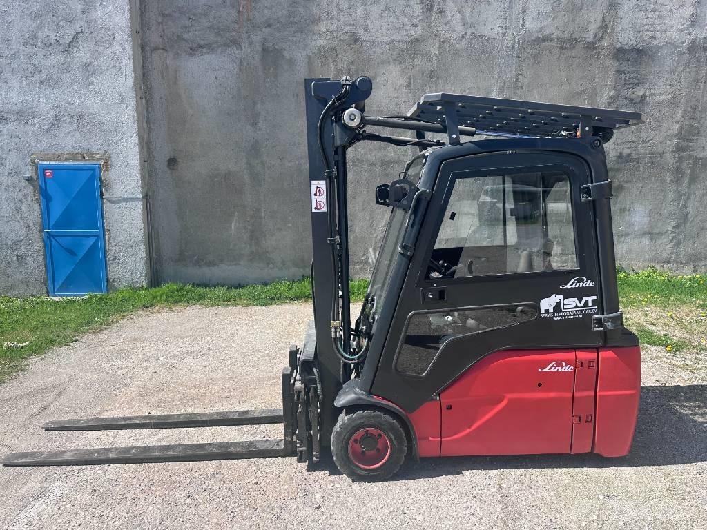 Linde E20L-02 Elektrikli forkliftler