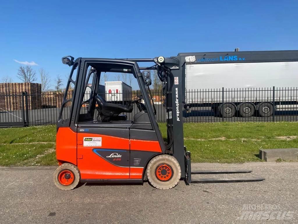 Linde E25H-01/600 Elektrikli forkliftler