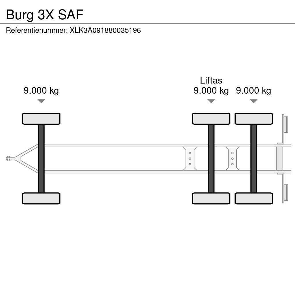 Burg 3X SAF Çekiciler, konteyner
