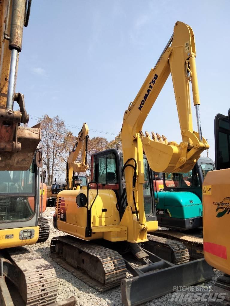Komatsu PC 56 Mini ekskavatörler, 7 tona dek