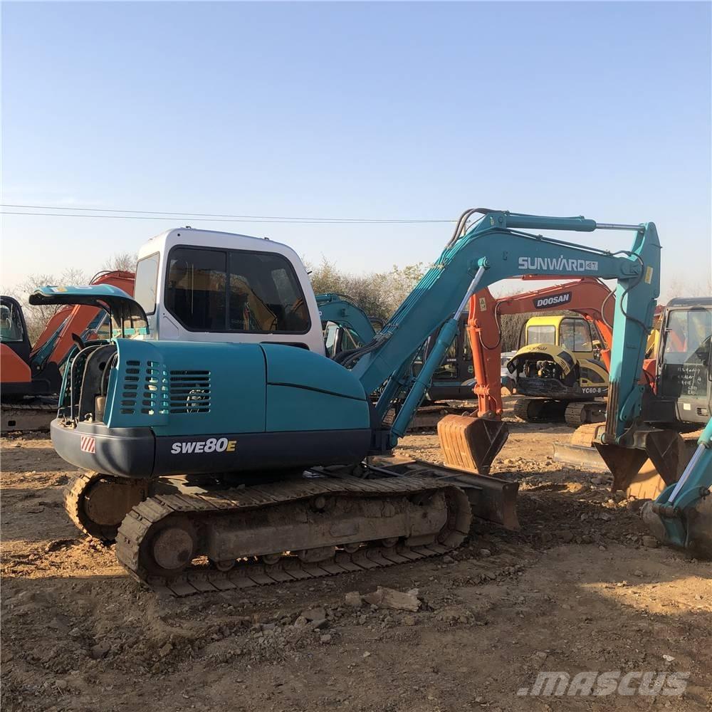 Sunward SWE80E Midi ekskavatörler 7 - 12 t