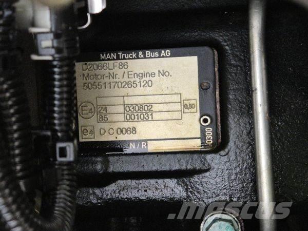 MAN D2066 LF86 Motorlar