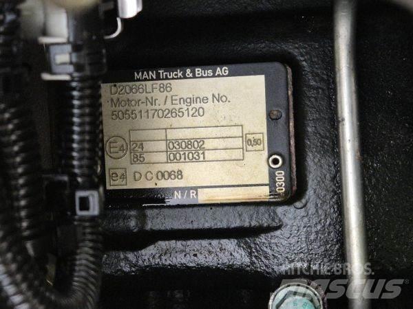 MAN D2066 LF86 Motorlar