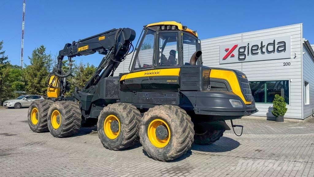 Ponsse Bear 8W Biçerdöverler