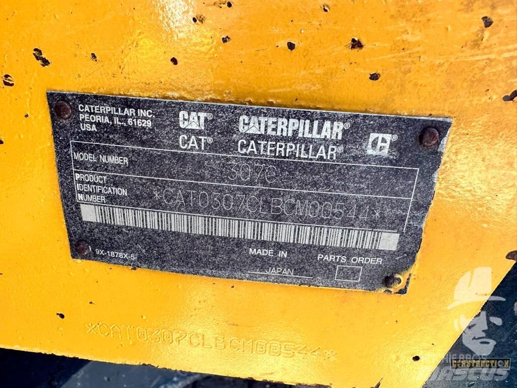 CAT 307 C Paletli ekskavatörler