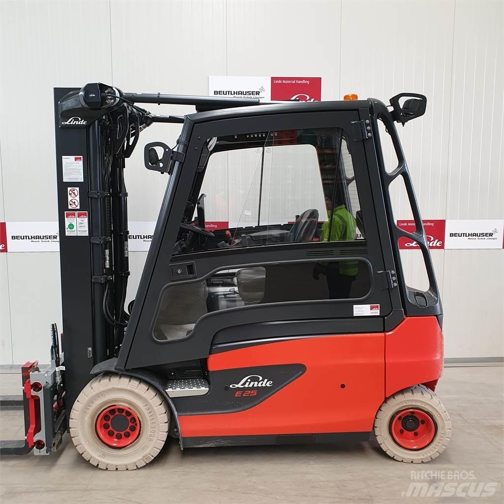 Linde E25L Elektrikli forkliftler