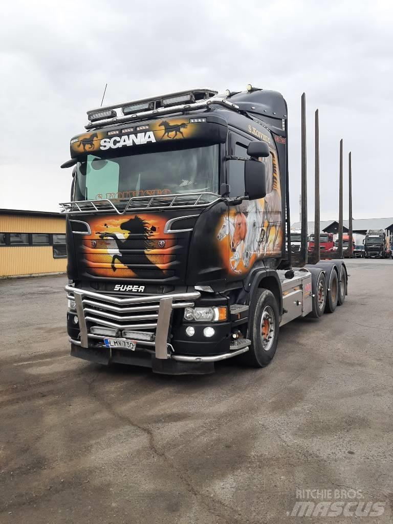 Scania R 730 Tomruk kamyonlari