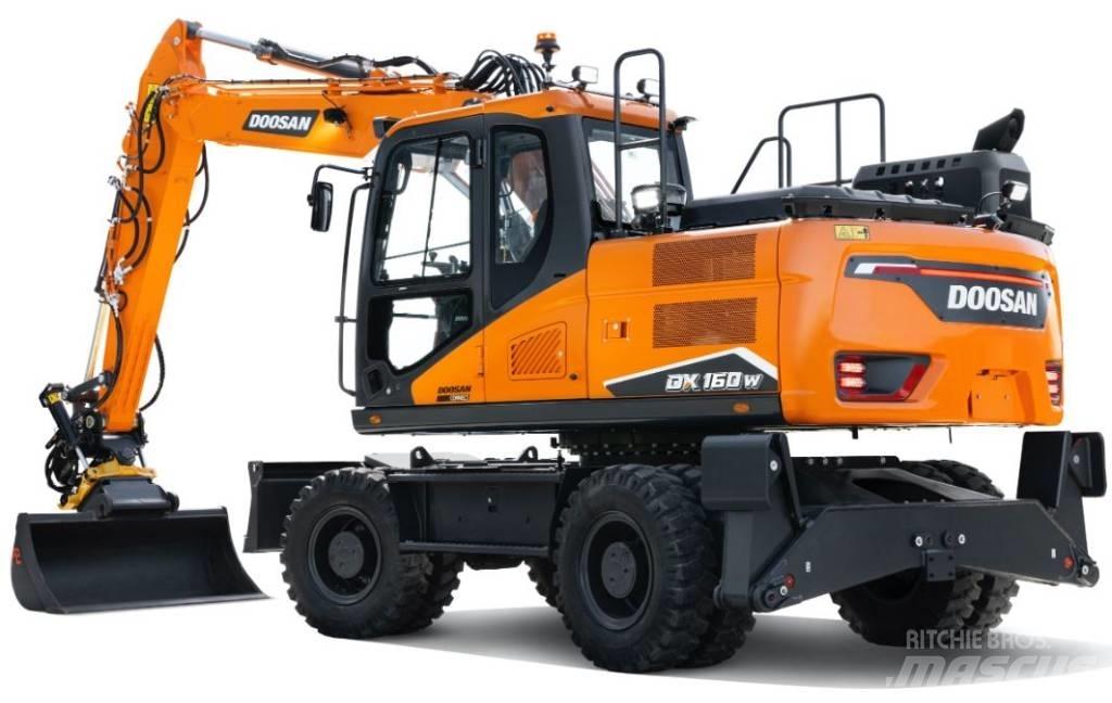 Develon DX160W-7 Lastik tekerli ekskavatörler