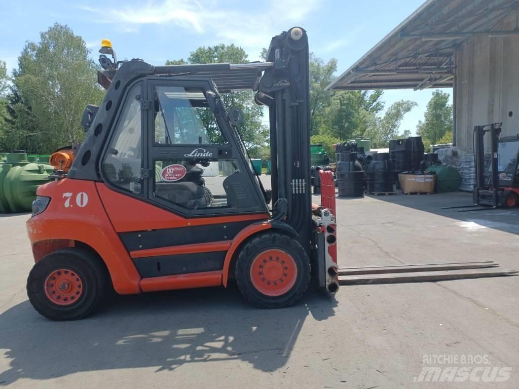Linde H70T LPG'li forkliftler