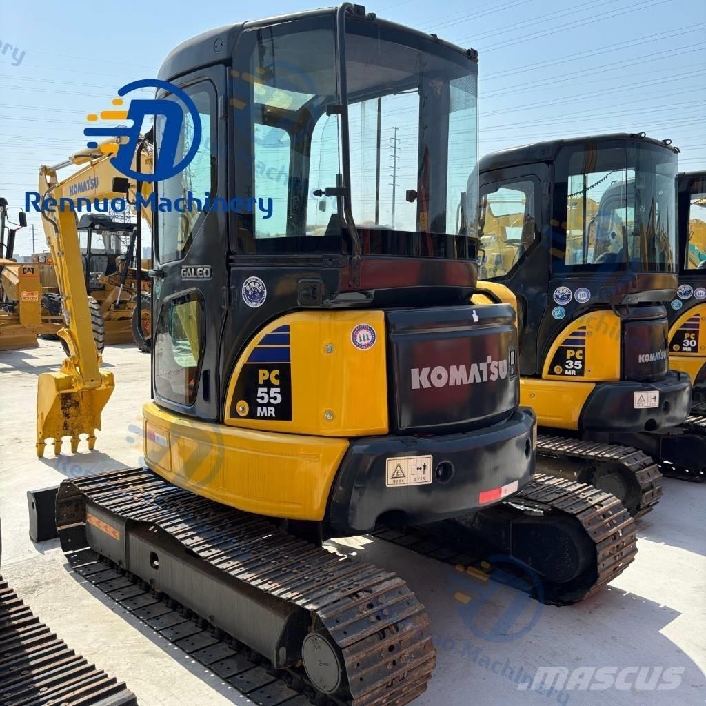 Komatsu PC 55 MR-3 Mini ekskavatörler, 7 tona dek