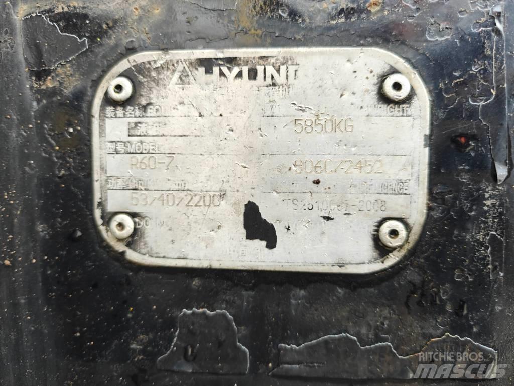 Hyundai R 60-7 Mini ekskavatörler, 7 tona dek