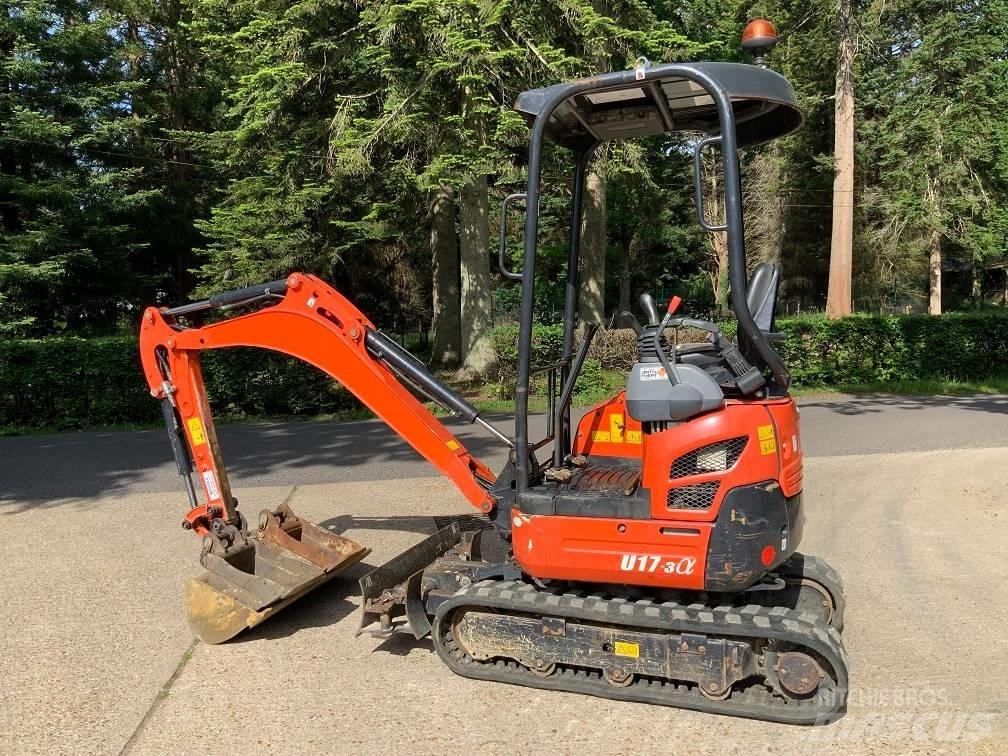 Kubota U 17-3 Mini ekskavatörler, 7 tona dek